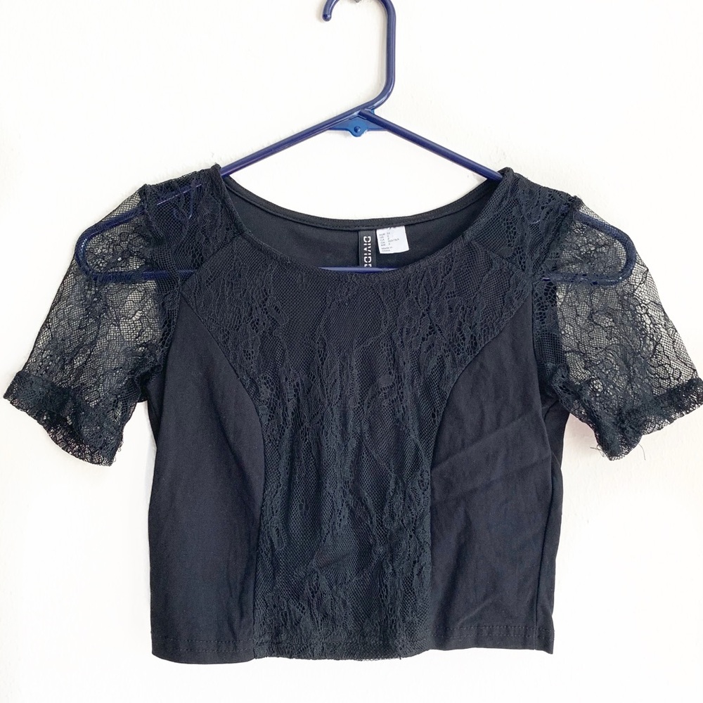 Lace Crop Top